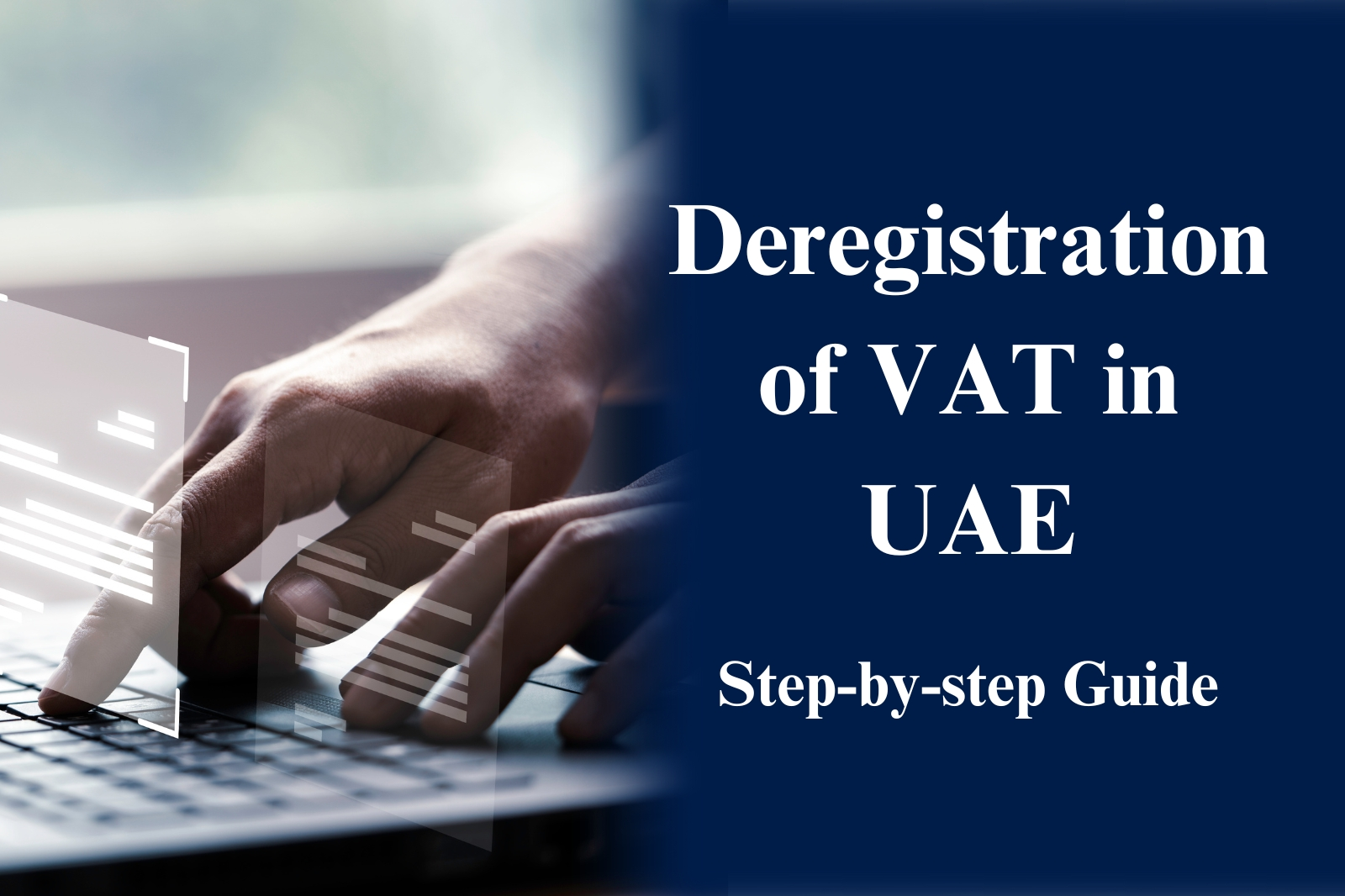Deregistration of VAT in UAE