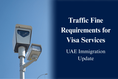 Traffic Fine Requirements for Visa Services